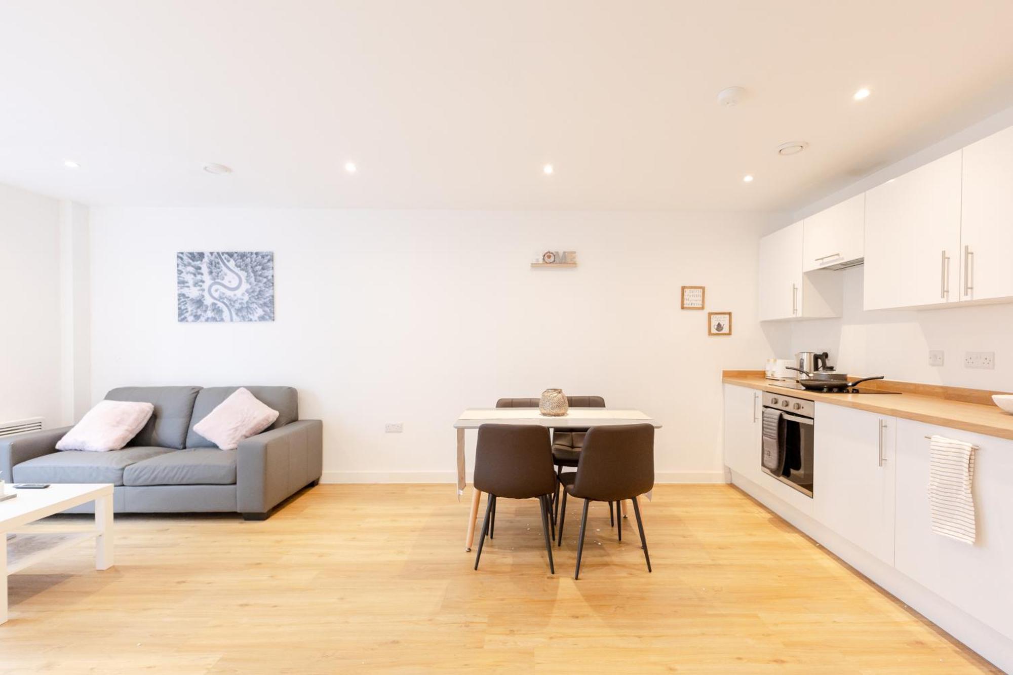 Apartamento Warm 2 Bedroom 15 Min Walk To Etihad Stadium And Center Manchester